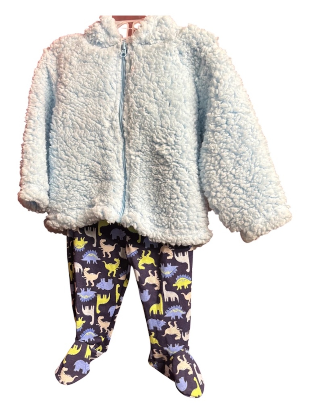 KIDGETS Dino Sherpa Pant Set